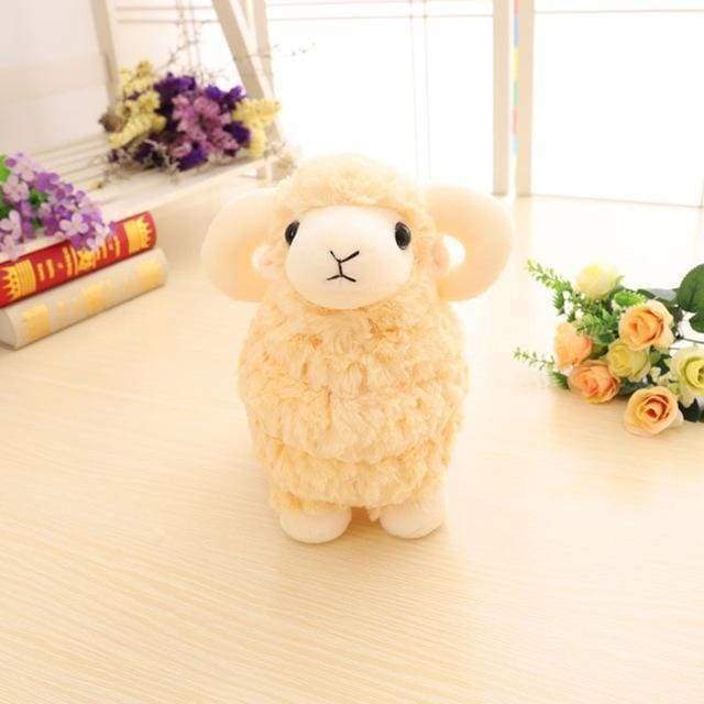 Ma Super Peluche Animaux en peluche 25cm / Jaune Mouflon en peluche