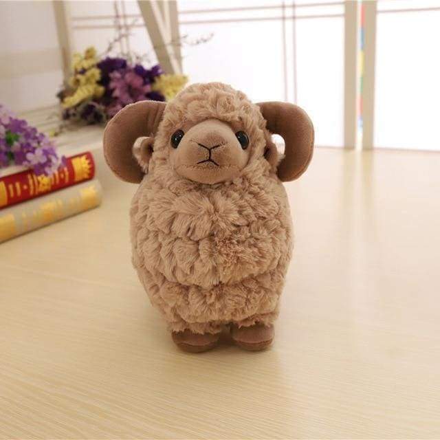 Ma Super Peluche Animaux en peluche 25cm / Marron Mouflon en peluche