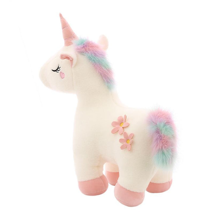 Ma Super Peluche Animaux en peluche 30 CM / Blanc Adorable Peluche Licorne