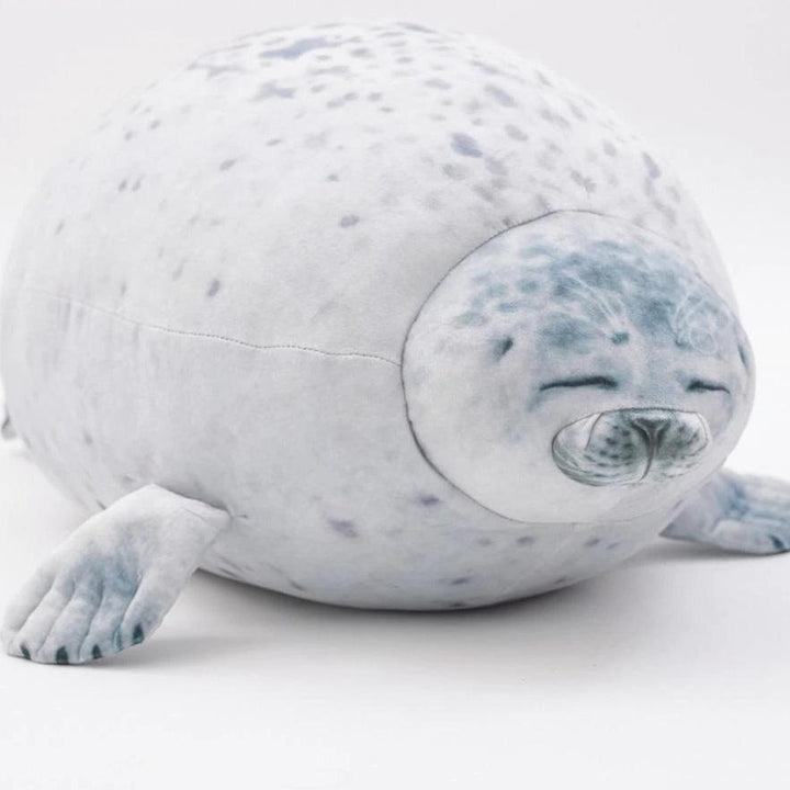 Ma Super Peluche Animaux en peluche 30cm / Gris Clair Peluche Coussin Phoque