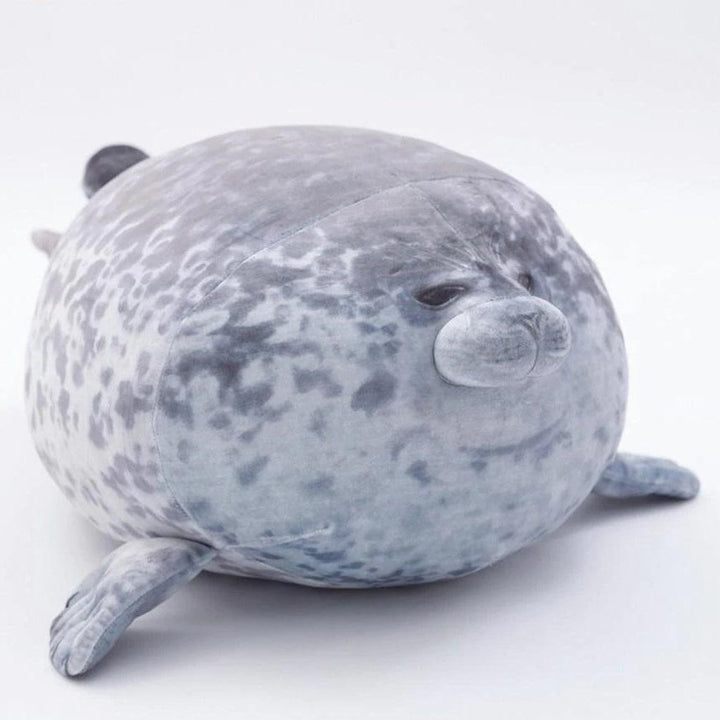 Ma Super Peluche Animaux en peluche 40cm / Gris Foncé Peluche Coussin Phoque