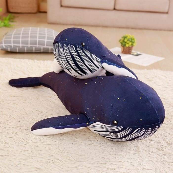 Ma Super Peluche Animaux en peluche 80cm / Blue Baleine bleue géante