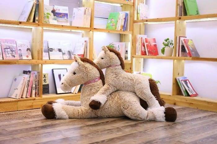 Ma Super Peluche Animaux en peluche 90cm / Marron Peluche Grand Cheval Tout Mignon