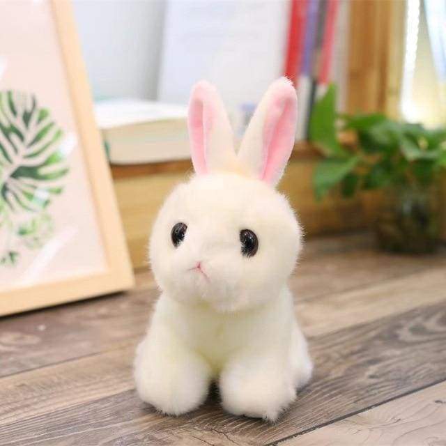 Ma Super Peluche Animaux en peluche Blanc Petit lapin en peluche