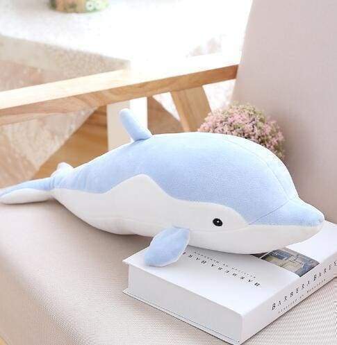 Ma Super Peluche Animaux en peluche Bleu Gros dauphin