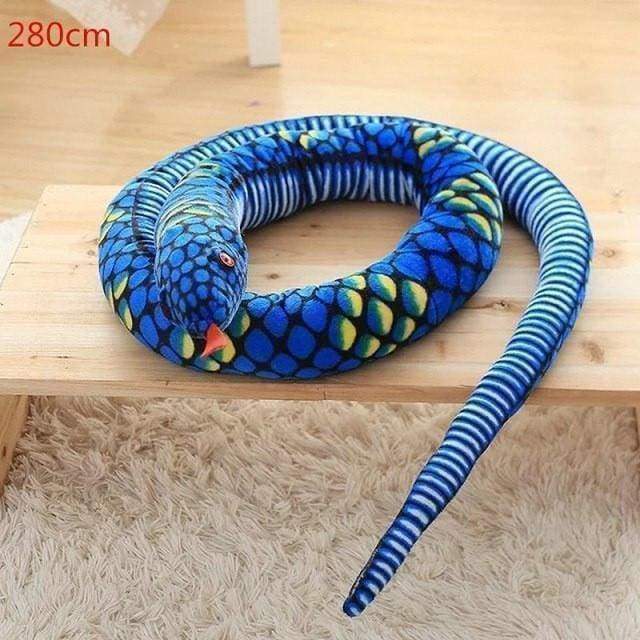 Ma Super Peluche Animaux en peluche Bleu Serpent Géant