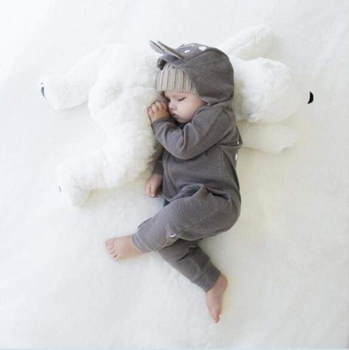 Ma Super Peluche Animaux en peluche Grand ours blanc câlin