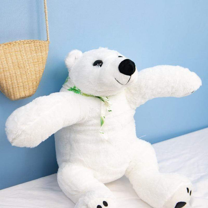 Ma Super Peluche Animaux en peluche Grand ours blanc câlin
