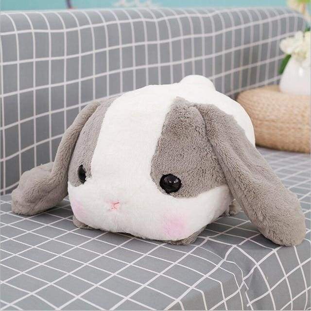Ma Super Peluche Animaux en peluche Gris Lapin qui n'a plus faim