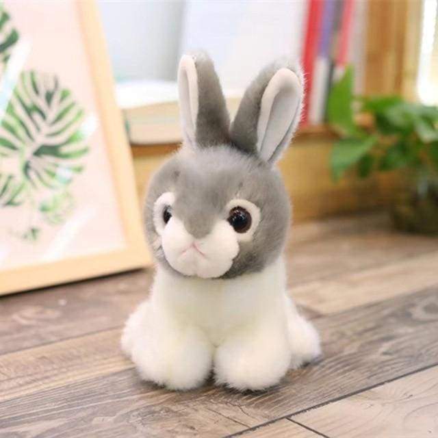 Ma Super Peluche Animaux en peluche Gris Petit lapin en peluche