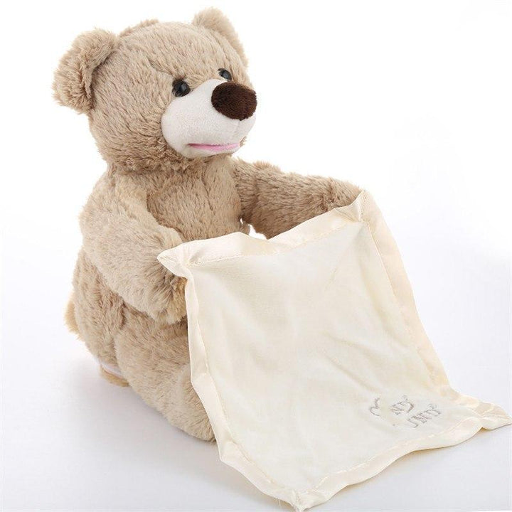 Ma Super Peluche Animaux en peluche L'Ours Cache Cache