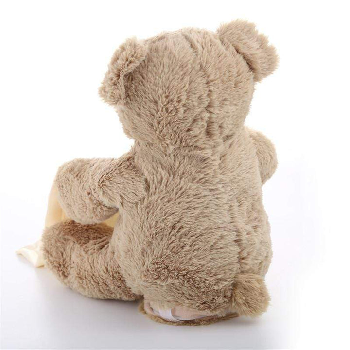 Ma Super Peluche Animaux en peluche L'Ours Cache Cache