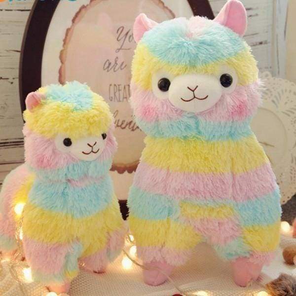 Ma Super Peluche Animaux en peluche Lama arc-en-ciel  🌈