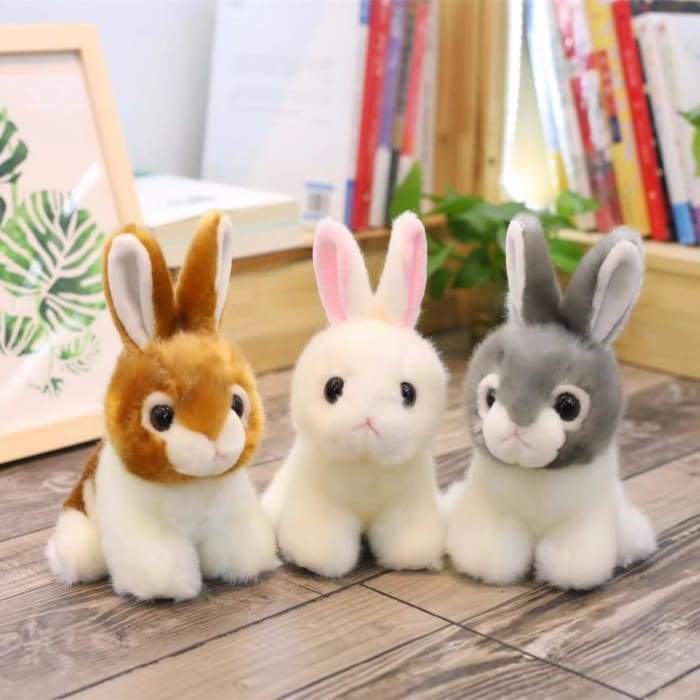 Ma Super Peluche Animaux en peluche Les trois petits lapins Petit lapin en peluche