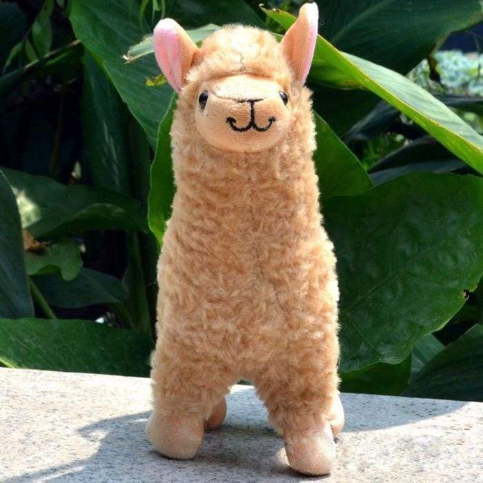 Ma Super Peluche Animaux en peluche Marron clair Petit Alpaga