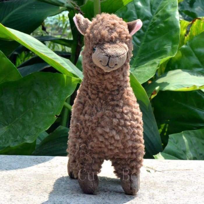 Ma Super Peluche Animaux en peluche Marron Petit Alpaga