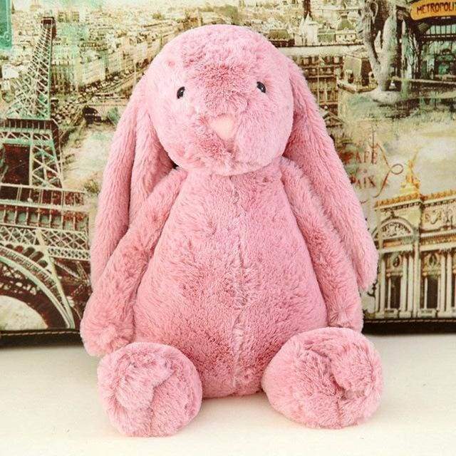 Ma Super Peluche Animaux en peluche Rose Doudou Lapin Adorable