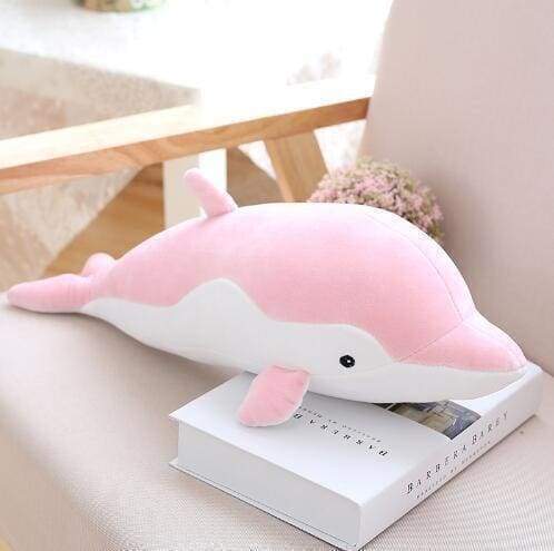 Ma Super Peluche Animaux en peluche Rose Gros dauphin