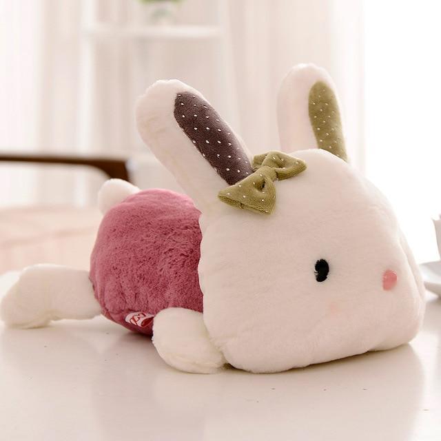 Ma Super Peluche Animaux en peluche Rouge Lapinou à grosse tête