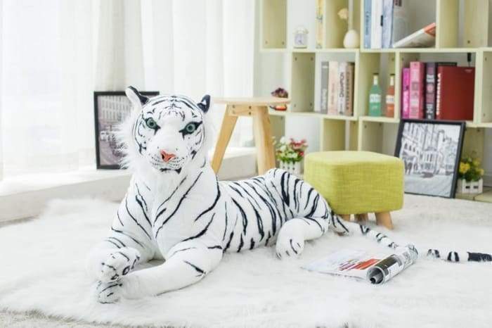 Ma Super Peluche Animaux en peluche Tigre Blanc Peluche tigre blanc