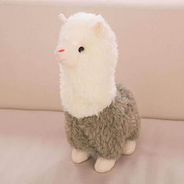 Ma Super Peluche Animaux en peluche Vert / 28cm Lama dans son tricot
