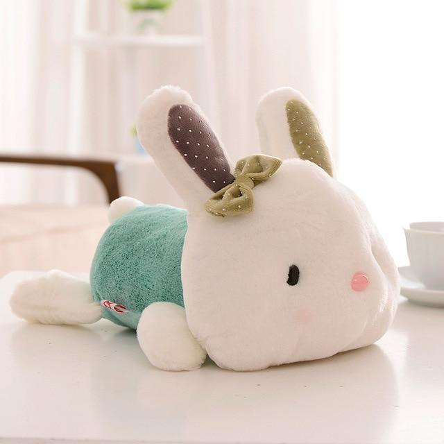 Ma Super Peluche Animaux en peluche Vert Lapinou à grosse tête