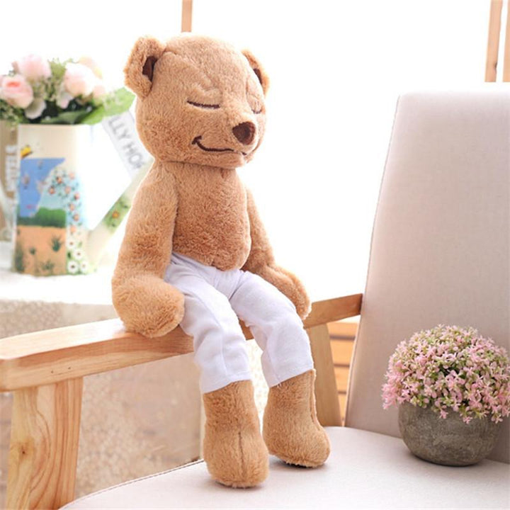 Ma Super Peluche Animaux en peluche Yoga bear Ours qui fait du yoga