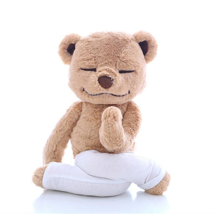 Ma Super Peluche Animaux en peluche Yoga bear Ours qui fait du yoga