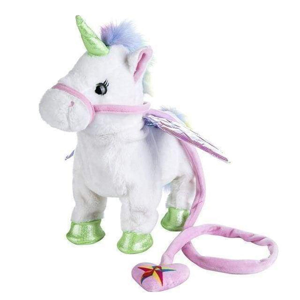 Ma Super Peluche Blanc Licorne en peluche interactive