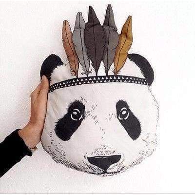 Ma Super Peluche Coussin Coussin panda indien