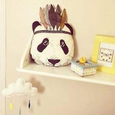 Ma Super Peluche Coussin Coussin panda indien