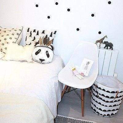 Ma Super Peluche Coussin Coussin panda indien