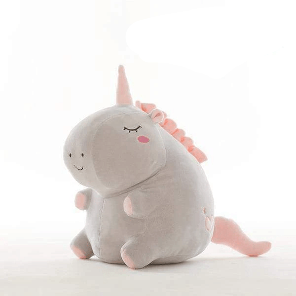 Ma Super Peluche Insolite 25cm / Gris Licorne du sommeil