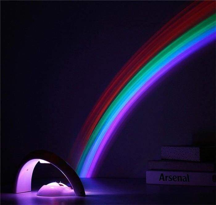 Ma Super Peluche Lumineux Projecteur d'arc en ciel