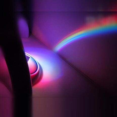 Ma Super Peluche Lumineux Projecteur d'arc en ciel