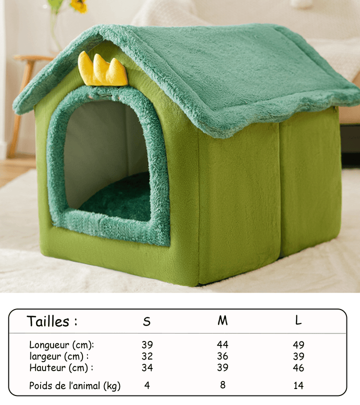 Ma Super Peluche Niche d'intérieur pour chat et chien