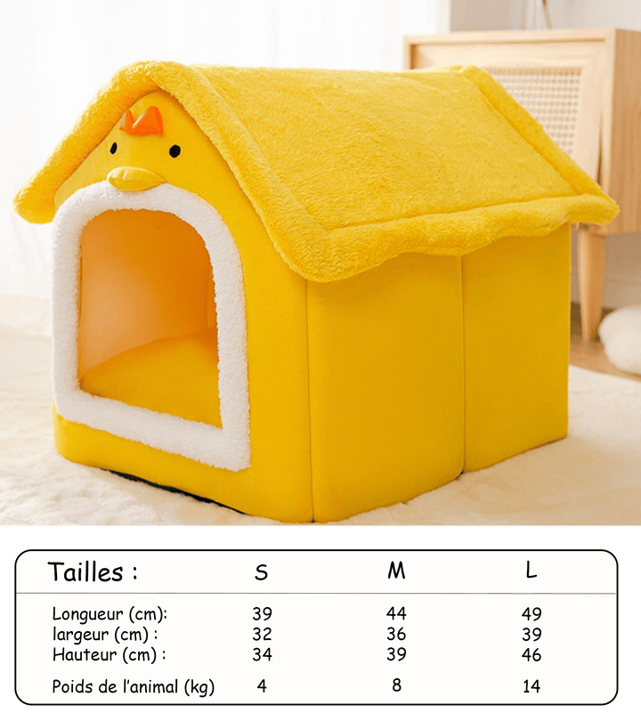 Ma Super Peluche Niche d'intérieur pour chat et chien