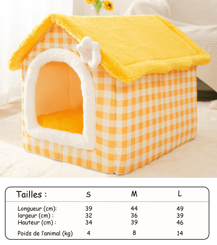 Ma Super Peluche Niche d'intérieur pour chat et chien