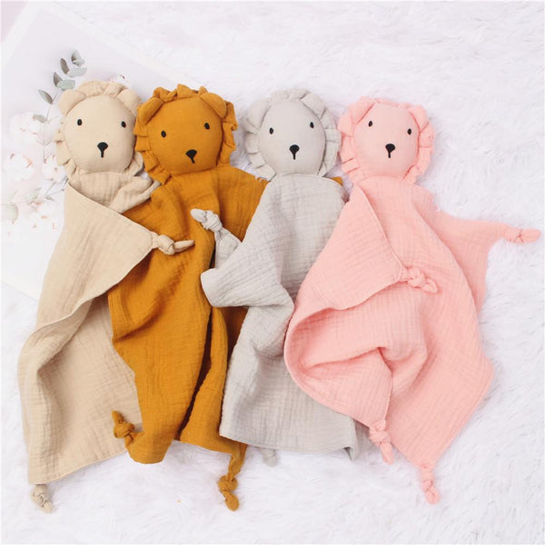 Ma Super Peluche Nos autres produits Doudou serviette lion