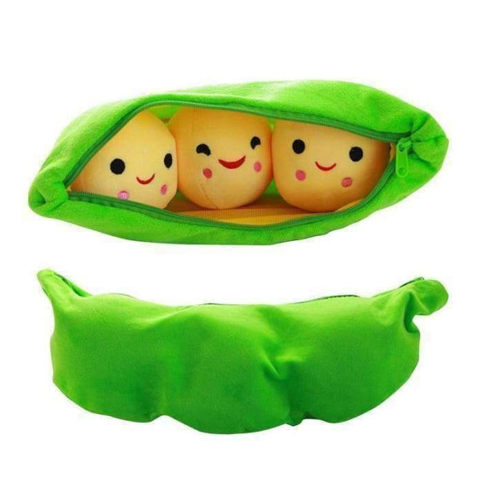 Ma Super Peluche Nos autres produits Jaune Haricot et ses 3 pois