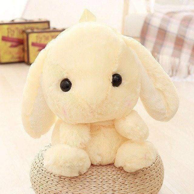 Ma Super Peluche Nos autres produits Jaune Sac à dos lapin