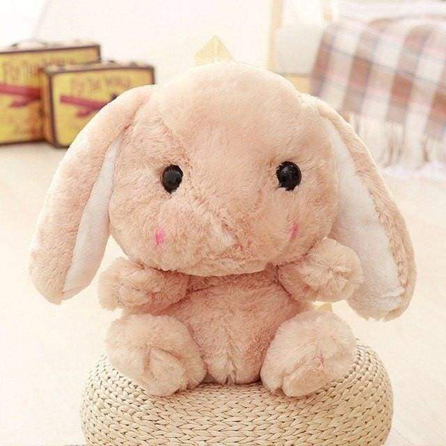Ma Super Peluche Nos autres produits Marron Sac à dos lapin