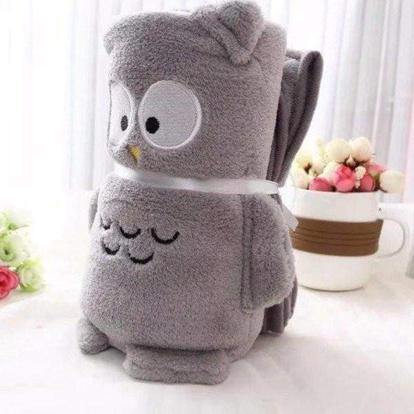 Ma Super Peluche Nos autres produits Plaid en forme d'animaux