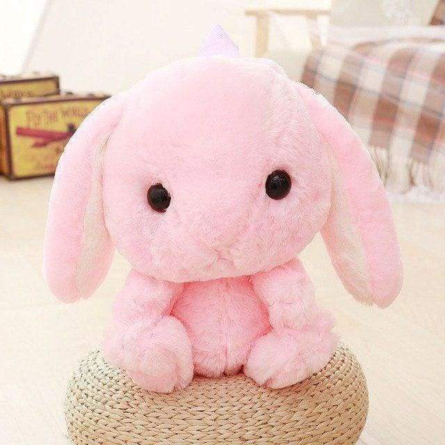 Ma Super Peluche Nos autres produits Rose Sac à dos lapin
