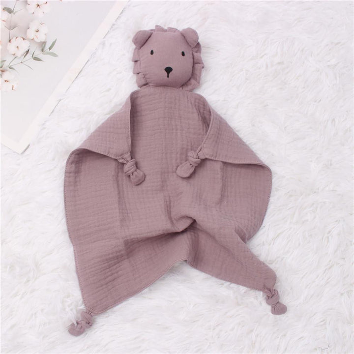Ma Super Peluche Nos autres produits Violet Doudou serviette lion