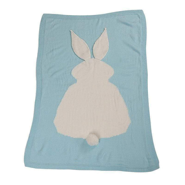 Ma Super Peluche Vêtements bébé Bleu Couverture lapin bébé