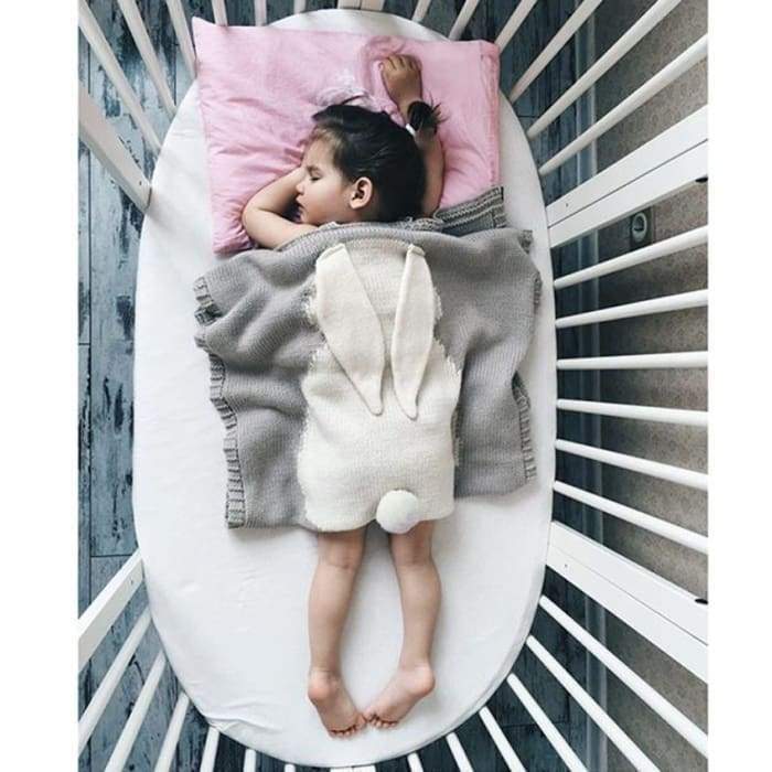 Ma Super Peluche Vêtements bébé Couverture lapin bébé