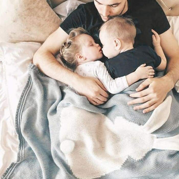 Ma Super Peluche Vêtements bébé Couverture lapin bébé