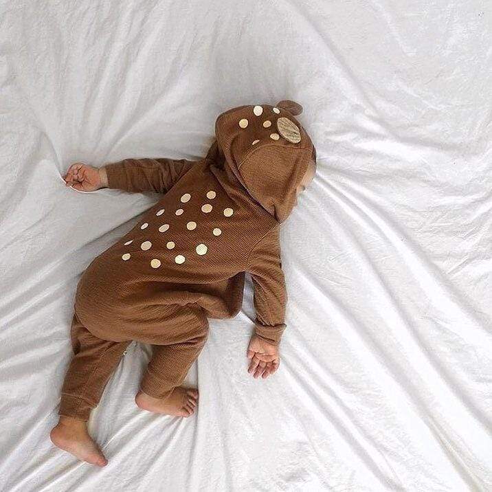 Ma Super Peluche Vêtements bébé Grenouillère bébé biche