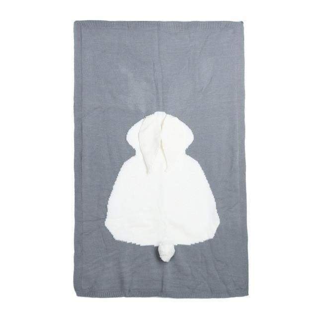 Ma Super Peluche Vêtements bébé Gris Couverture lapin bébé